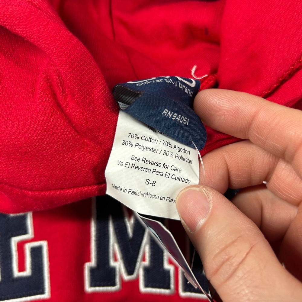 OVB Ole Miss Hoodie Womens Sm Rebels University NCAA College Embroidered - Picture 3 of 9